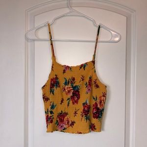 Floral tank top